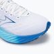 Scarpe da corsa da donna Mizuno Wave Rider 28 bianco/blu marino/blu fluviale 7