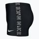 Uomo Nike Logo Tape Square Leg boxer da bagno nero 3