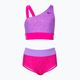 Nike Water Dots Asymmetrical rosa costume da bagno a due pezzi per bambini prime