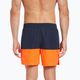 Pantaloncini da bagno Nike Split 5" Volley arancione totale da uomo 7