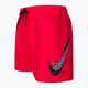 Pantaloncini da bagno Nike Liquify Swoosh 5" Volley Uomo rosso università 3