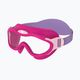 Maschera da nuoto per bambini Speedo Sea Squad Jr rosa elettrico/lilla di Miami/fioritura/chiaro 6