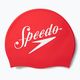 Speedo Logo Placement speedo rosso/bianco cuffia da nuoto 3