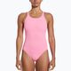 Costume intero da donna Nike Hydrastrong Solid Fastback rosa polarizzato 4