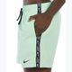 Pantaloncini da bagno Nike Logo Tape 5" Volley uomo verde vapore 7