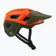 Casco da bicicletta Lazer Coyote KC arancio/verde opaco 6