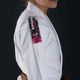 GI per il Brazilian jiu-jitsu Ground Game Sakura bianco da donna 6
