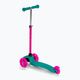 Triciclo scooter per bambini Meteor Tucan turchese/rosa 3