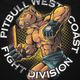 Maglietta Fight Club Pitbull West Coast da uomo, nero 5