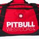 Pitbull West Coast TNT Sports 50 l borsa da allenamento da uomo nero/rosso 3