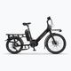 Bicicletta elettrica EcoBike Cargo 48V 16Ah Trapezio Cargo+X300 10,4Ah 1200Wh Greenway nero