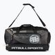Pitbull West Coast Big Sports Logo 100 l borsa da allenamento nero/grigio 2