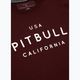 Maglietta Pitbull West Coast uomo Usa Cal bordeaux 4