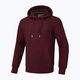 Felpa da uomo con cappuccio Pitbull Small Logo bordeaux