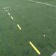 Marcatori da campo Yakimasport Strisce di marcatura piatte in gomma giallo 2