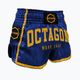 Pantaloncini da allenamento Octagon Muay Thai da uomo blu scuro/giallo