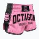 Pantaloncini da allenamento Octagon Muay Thai da uomo rosa