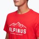 Maglietta Alpinus Mountains da uomo, rosso 4