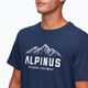 T-shirt Alpinus Mountains da uomo blu navy 4