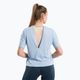 Camicia da allenamento donna Gym Glamour V blu 3