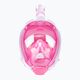 Maschera integrale per bambini per lo snorkeling AQUASTIC SMK-01R rosa 2