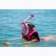 Maschera integrale per snorkeling AQUASTIC KAI rosa 5