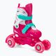 HUMBAKA Starjet LED pattini a rotelle per bambini 3in1 rosa 6