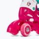 HUMBAKA Starjet LED pattini a rotelle per bambini 3in1 rosa 15