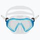 AQUASTIC Shelly set snorkeling per bambini maschera + boccaglio + pinne blu 3