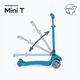HUMBAKA Mini T scooter triciclo blu per bambini 3