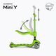 HUMBAKA Mini Y, monopattino triciclo per bambini verde 3