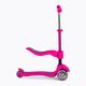 HUMBAKA Mini Y monopattino triciclo per bambini rosa 4