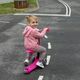 HUMBAKA Mini Y monopattino triciclo per bambini rosa 20