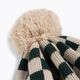 KID STORY berretto invernale per bambini Merino verde scacchiera 3