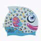 Cuffia da nuoto per bambini AQUA-SPEED Zoo Fish blu/rosa/giallo