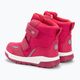 Stivali da neve per bambini Reima Qing rosa azalea 3