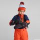 Pantaloni da sci per bambini Reima Wingon rosso arancio 9