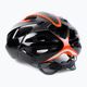 Rudy Project Strym casco da bici nero arancio lucido 4