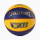 Spalding TF-33 Gold basket giallo/blu misura 6