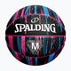 Spalding Marble basket nero/rosa/blu misura 7 4