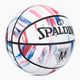 Spalding Marble basket rosso / bianco / blu dimensioni 7 2
