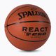Spalding TF-250 React Logo FIBA basket arancione