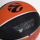 Spalding Euroleague TF-150 Legacy basket arancione/nero taglia 5 3