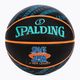 Spalding Bugs 3 basket nero/blu dimensioni 7