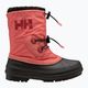 Helly Hansen JK Varanger Stivali da neve isolati per bambini rosa tramonto 8