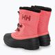 Helly Hansen JK Varanger Stivali da neve isolati per bambini rosa tramonto 3