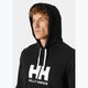 Felpa da uomo con cappuccio Helly Hansen HH Logo nero 3