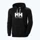 Felpa da uomo con cappuccio Helly Hansen HH Logo nero 5