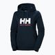 Felpa con cappuccio Helly Hansen HH Logo 2.0 navy da donna 5