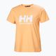 Maglietta Helly Hansen da donna Logo 2.0 miami peach 4